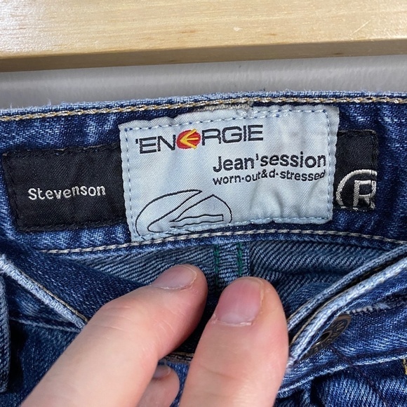 Energie Men's Denim Stevenson Blue Jeans - Picture 2 of 16